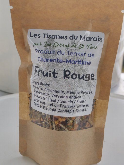 infusion fruits rouge